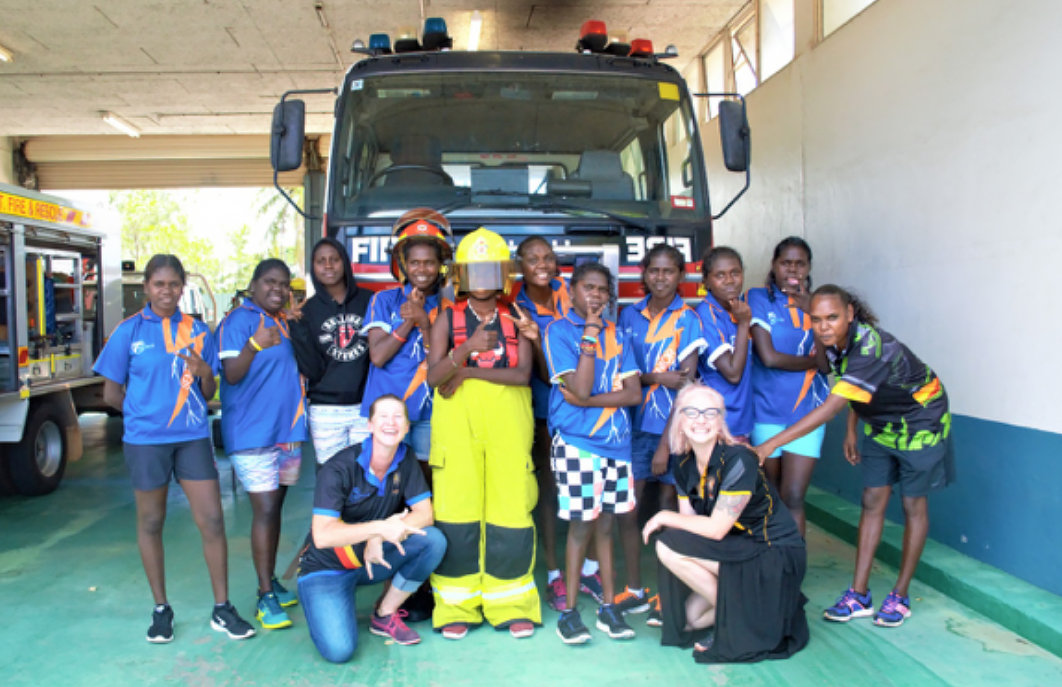Nhulunbuy Fire Station visit