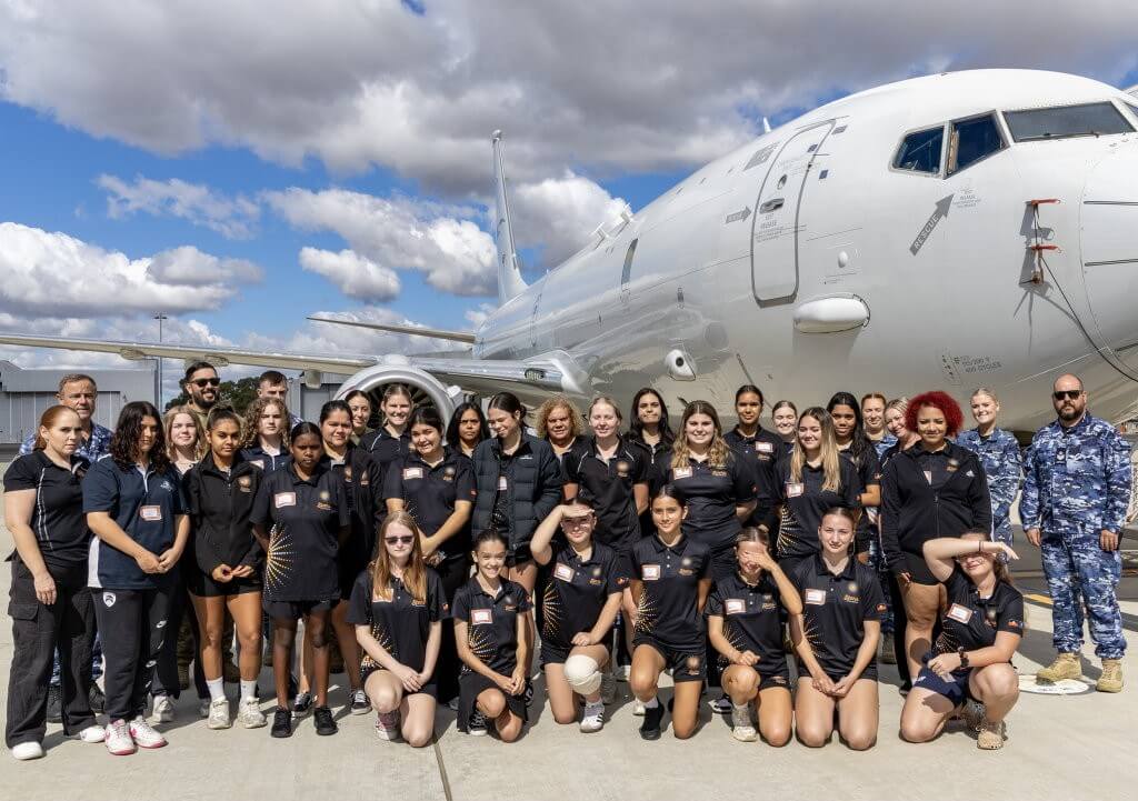 SA Stars students learning about career pathways in Defence from Stars partner Boeing, gaining valuable insights and guidance.